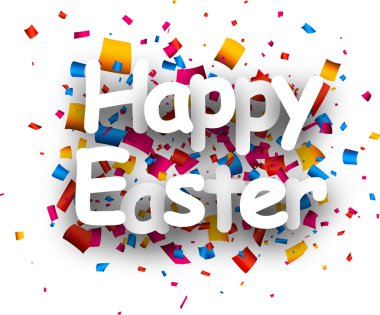 Mutlu Paskalya kağıt arka plan.