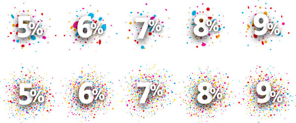 Бумажные числовые знаки
.