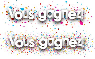 Kağıt afiş kazanmak