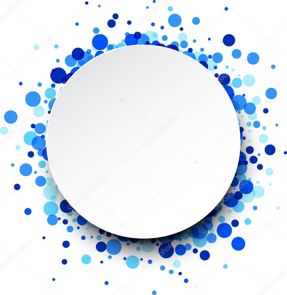 Round background with drops Stock Vector Image by ©Maxborovkov #110203086