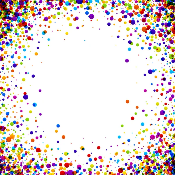 रंग ड्रॉप के साथ पृष्ठभूमि — स्टॉक वेक्टर