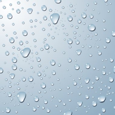Background with water drops. clipart