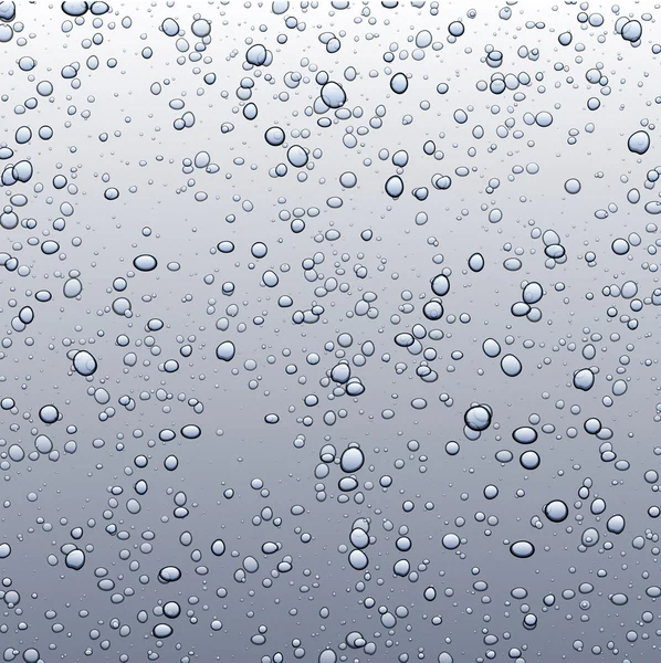 Bannière grise avec bulles . — Image vectorielle