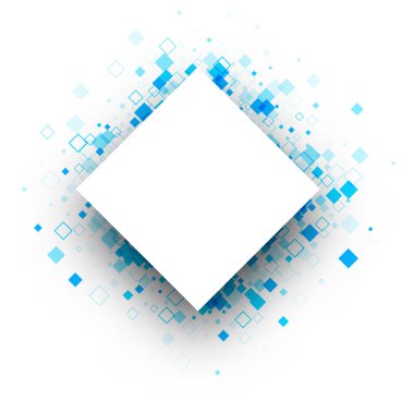 Arka plan mavi rhombs ile.