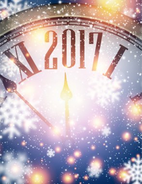 2017 yeni yıl arka plan. 