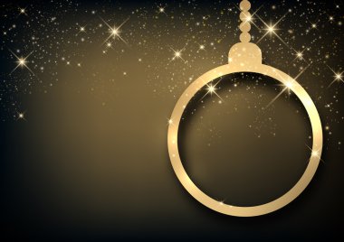 Noel kahverengi arka plan.