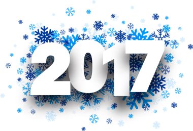 2017 yeni yıl arka plan. 