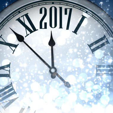 2017 yeni yıl arka plan parlayan. 