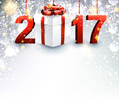 kar taneleri ve 2017 yeni yıl 