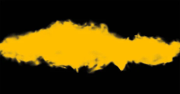 Абстрактний Жовтий Помаранчевий Напівтоновий Плямистий Фон Векторні Ілюстрації — стоковий вектор
