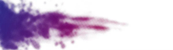 Mancha Puntos Violeta Medio Tono Abstracta Ilustración Vectorial — Vector de stock