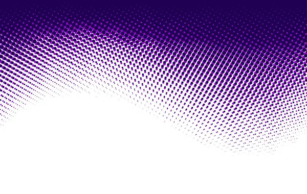 Violet Demi Ton Pointillé Bordure Sur Fond Blanc Espace Pour — Image vectorielle