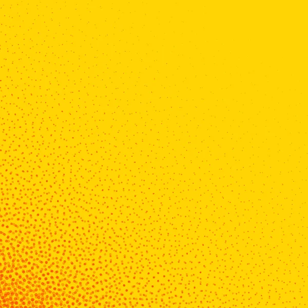 Fond Jaune Orange Demi Ton Pointillé Illustration Vectorielle — Image vectorielle