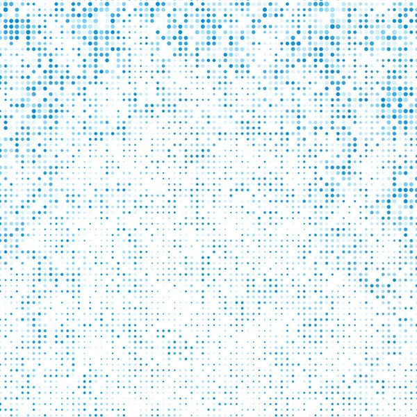 Abstrait Fond Bleu Demi Ton Pointillé Illustration Vectorielle — Image vectorielle