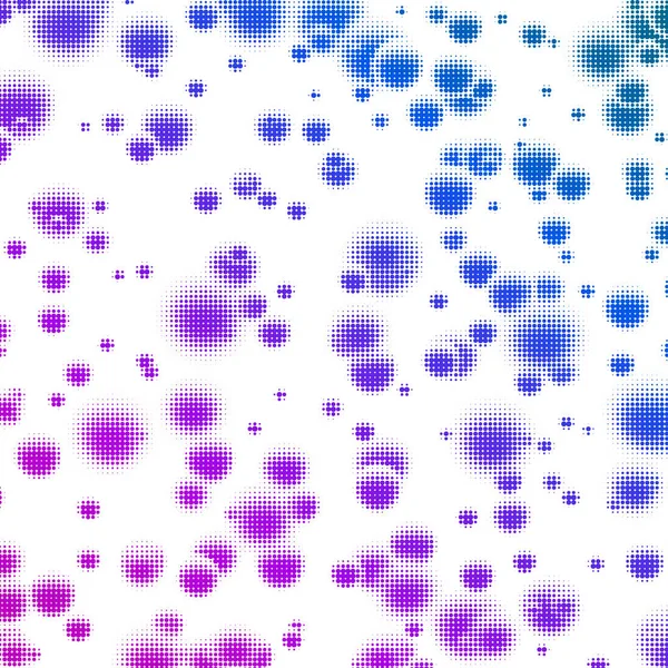 Abstrakter Schwarzer Halbton Mit Blauen Und Violetten Farbverläufen Hinterlegt Vektorillustration — Stockvektor