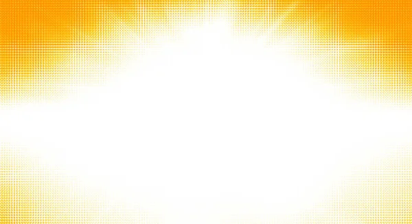 Bright Orange Halftone Frame Explosion Vector Pop Art Illustration — Stock Vector