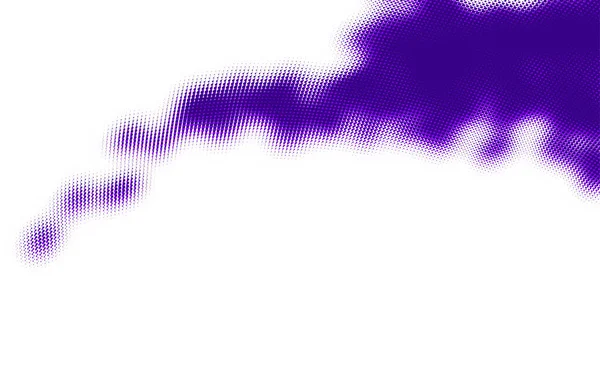 Abstrait Demi Ton Violet Pointillé Daub Élément Design Illustration Vectorielle — Image vectorielle