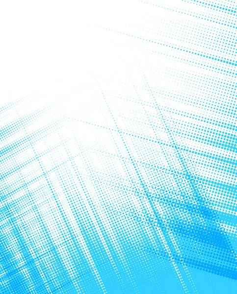 Абстрактний Синій Напівтоновий Пунктирний Штрих Фону Векторні Ілюстрації — стоковий вектор