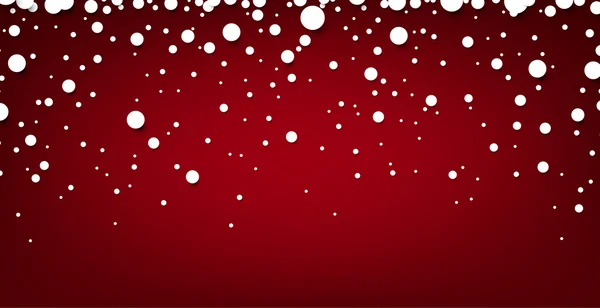 Αφηρημένα φόντο κόκκινο χιόνι. — Διανυσματικό Αρχείο