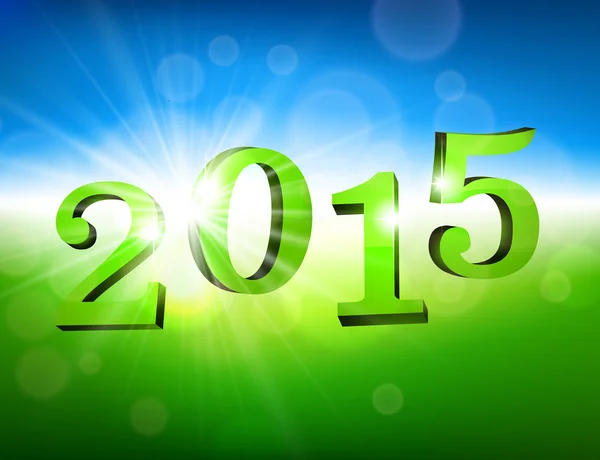 Felice anno nuovo 2015. — Vettoriale Stock