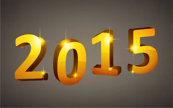 С Новым 2015 годом. — стоковый вектор