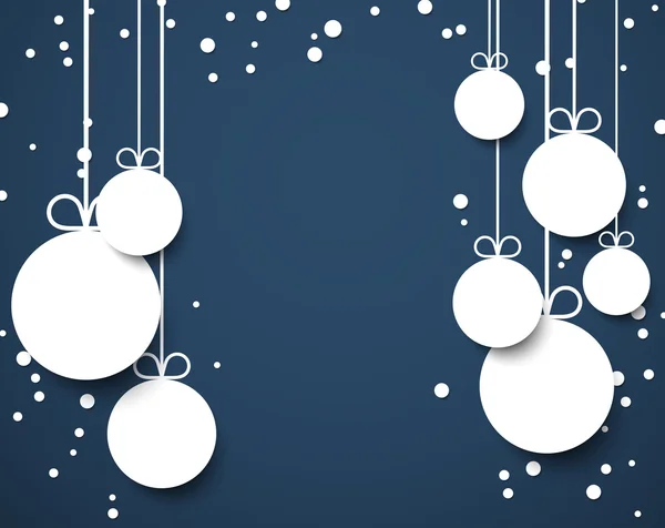 Jul mørk blå abstrakt baggrund . – Stock-vektor