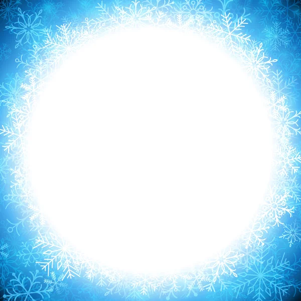 Weihnachten blau abstrakten Hintergrund. — Stockvektor