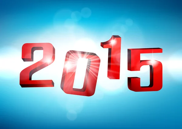 Feliz ano novo 2015. — Vetor de Stock