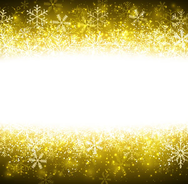 Noël fond abstrait doré . — Image vectorielle