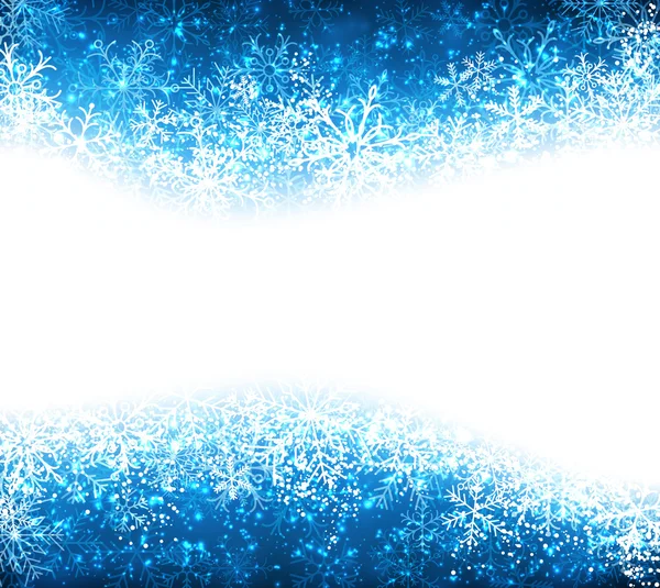 Weihnachten blau abstrakten Hintergrund. — Stockvektor