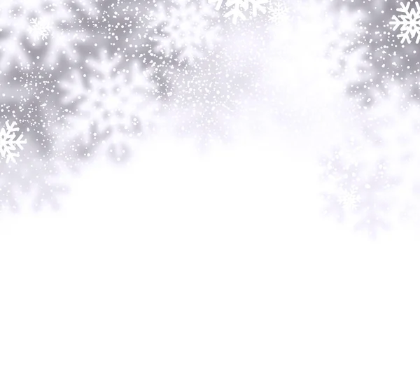 Fondo de Navidad de nieve . — Vector de stock