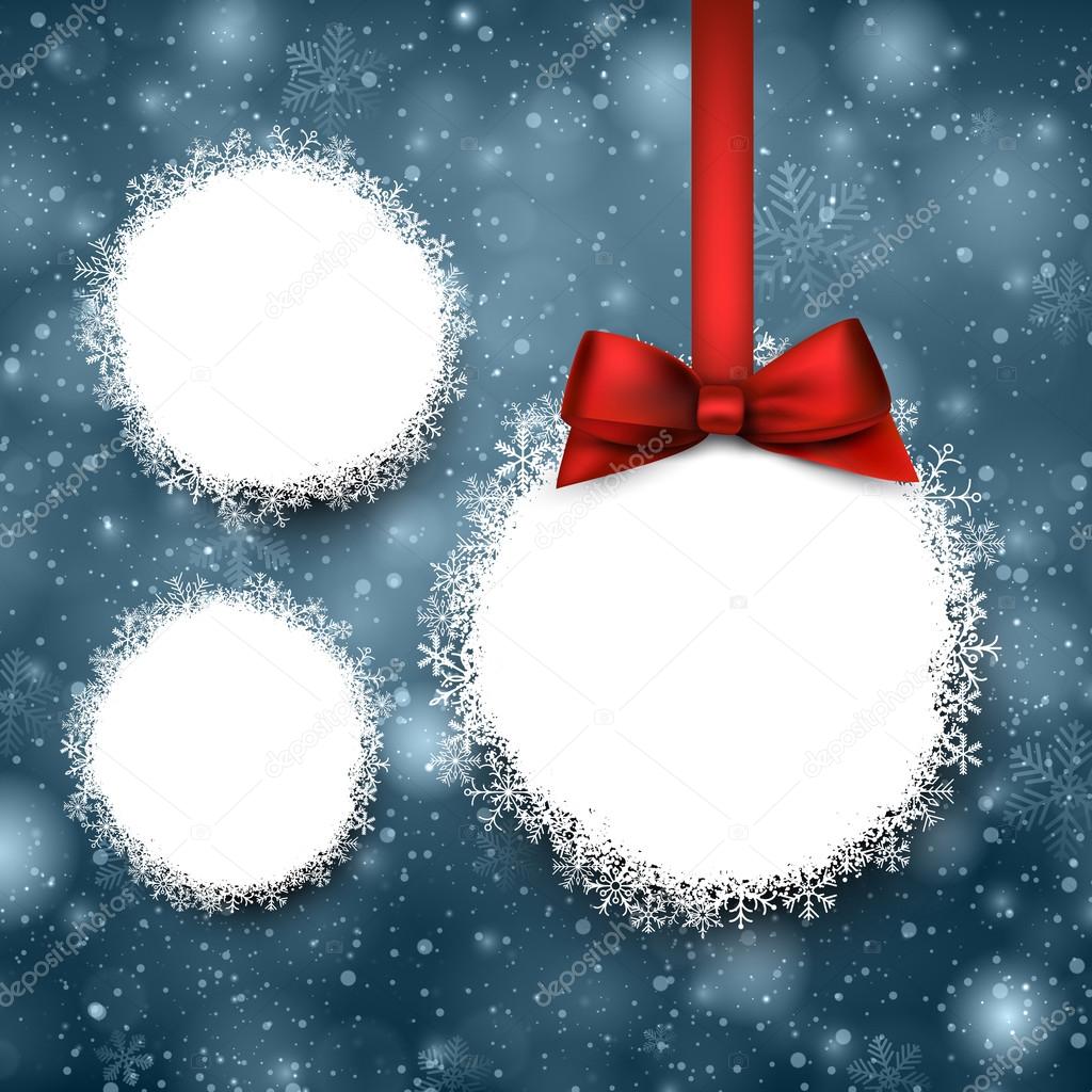Paper christmas balls. 