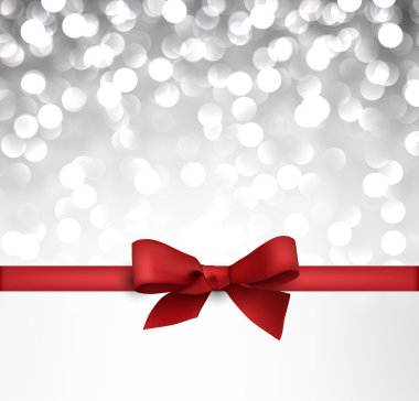 Kış Noel arka plan defocused. 