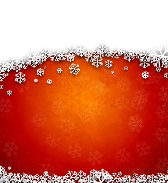 Natale Rosso sfondo astratto . — Vettoriale Stock