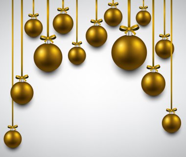 дуги фону з золотих куль Різдво. 