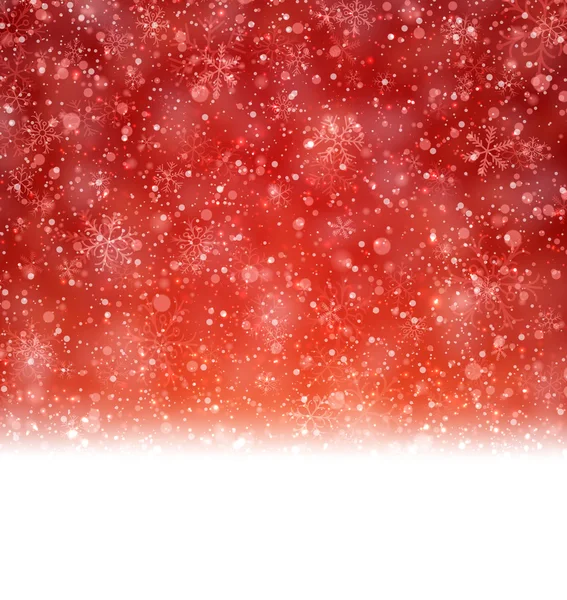 Navidad Rojo fondo abstracto . — Vector de stock