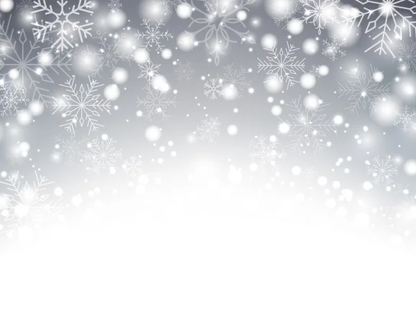 Natale argento astratto sfondo . — Vettoriale Stock