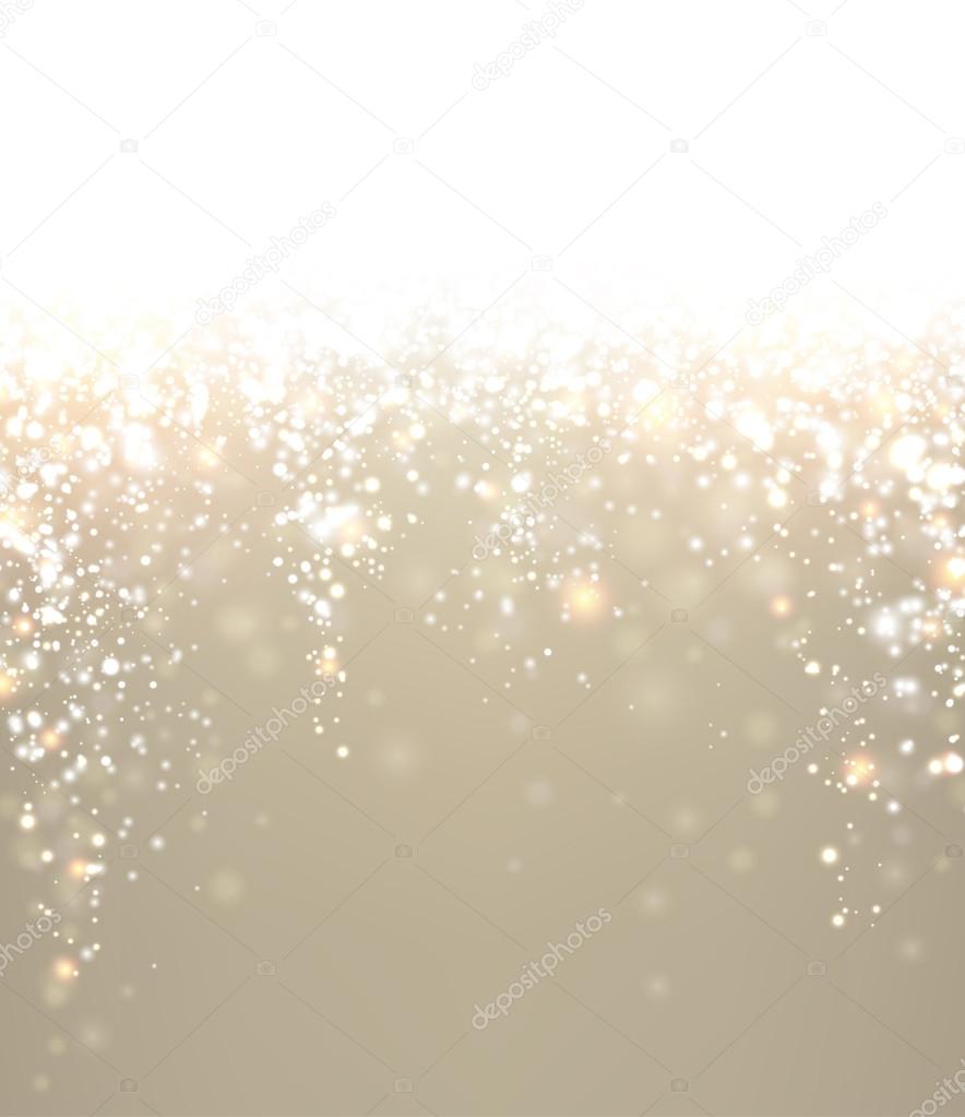 Christmas golden abstract background.