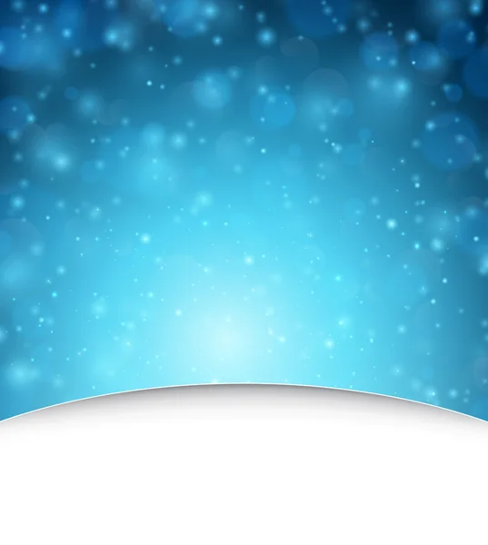 Christmas snowy background. — Stock Vector