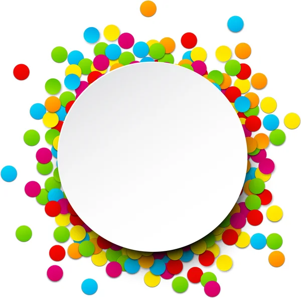 konfeti kutlama arka plan.