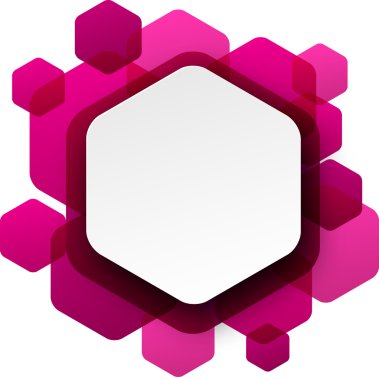 Beyaz kağıt etiket kırmızı altıgen yanarak bahislerin doğru üzerinde.