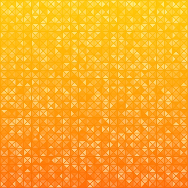 Triangles orange technology pattern. — Stock Vector