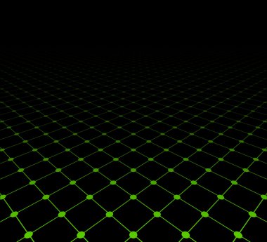 Perspektif kılavuz karanlık yüzey. 