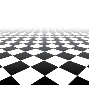 Perspektif damalı yüzey.