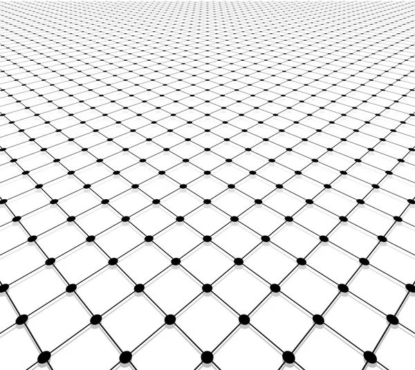 Perspective grid surface. — Stock Vector