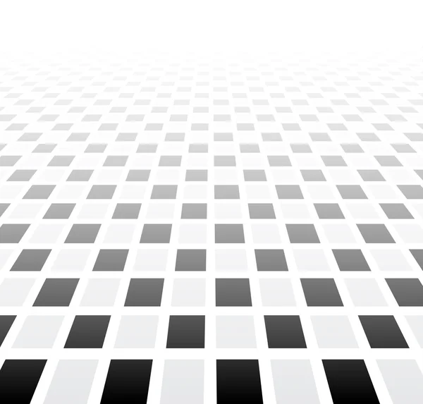 Perspective checkered surface. — Stock Vector