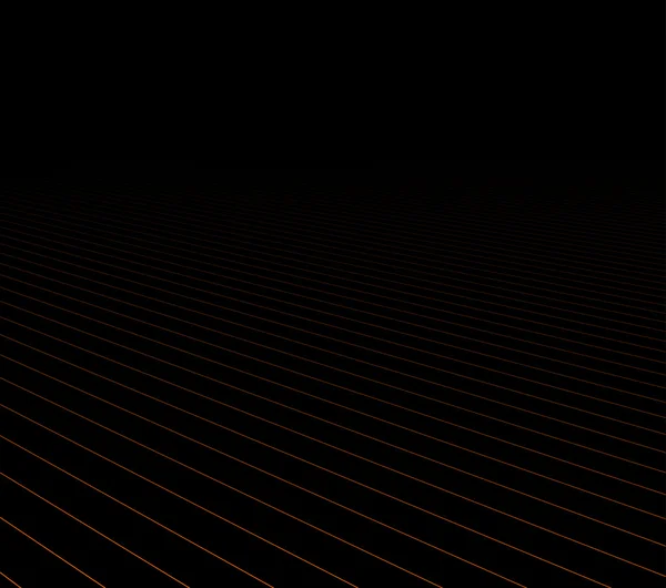 Linien perspektivisch dunklen Hintergrund. — Stockvektor