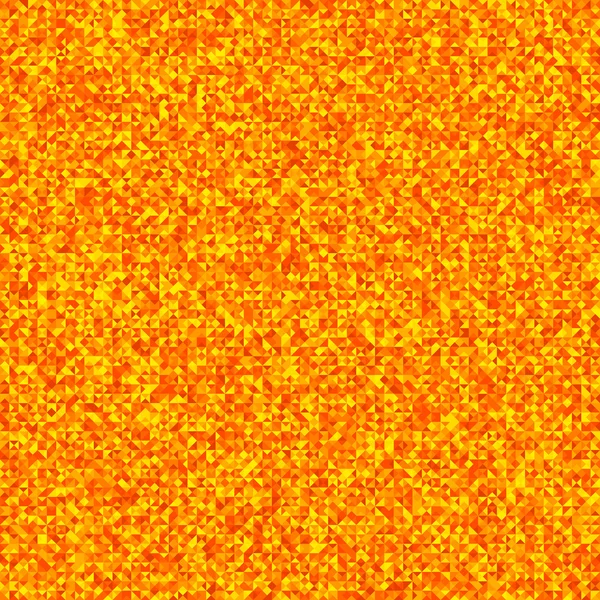 Dreiecke orange Muster. — Stockvektor