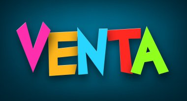 Kağıt venta işareti.