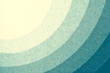 Krem desenli kâğıt üzerinde yarım tonluk deniz mavisi kavisleri modern soyut arka planlar ve tasarımlar için düzgün eğimli bir gradyan oluşturur..